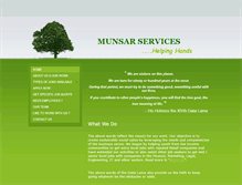 Tablet Screenshot of munsarservices.com